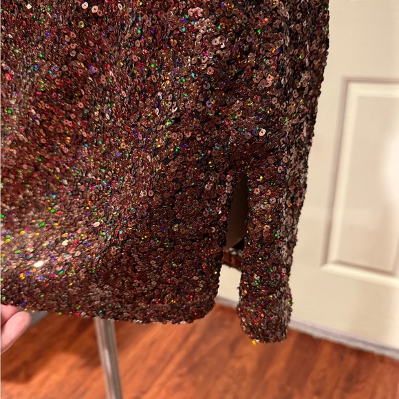 Sequin Spaghetti Strap Dress - Picture 2 of 5